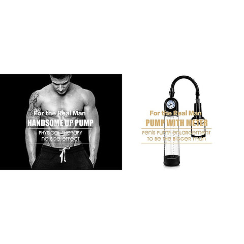 MEN Pull Rod Penis Pump with Gauge by Shenzhen Canwin
