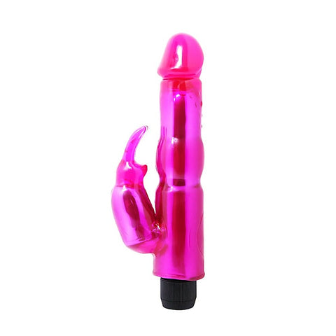 Solid Jelly Feel Multi Function Rabbit Vibrator by Baile
