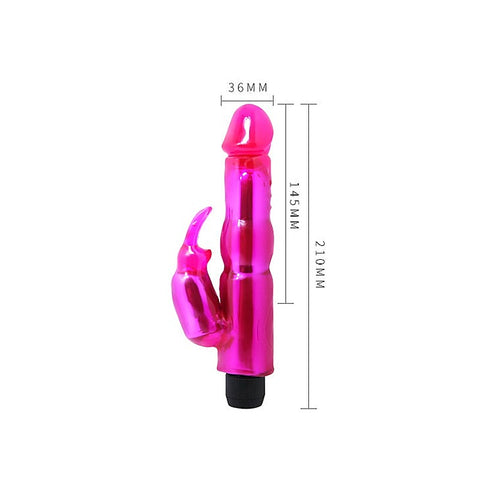 Solid Jelly Feel Multi Function Rabbit Vibrator by Baile