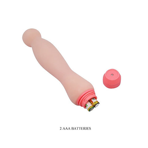 Flexi Spine Knobbed Multi Speed Vibrating Dildo by Baile