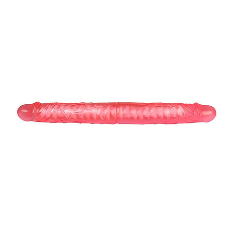 Bendable Realistic TPR Double Dong 14 Inches by Baile