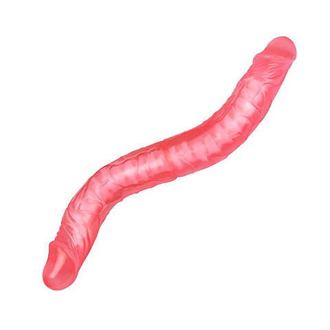 Bendable Realistic TPR Double Dong 14 Inches by Baile