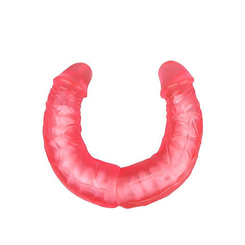 Bendable Realistic TPR Double Dong 14 Inches by Baile