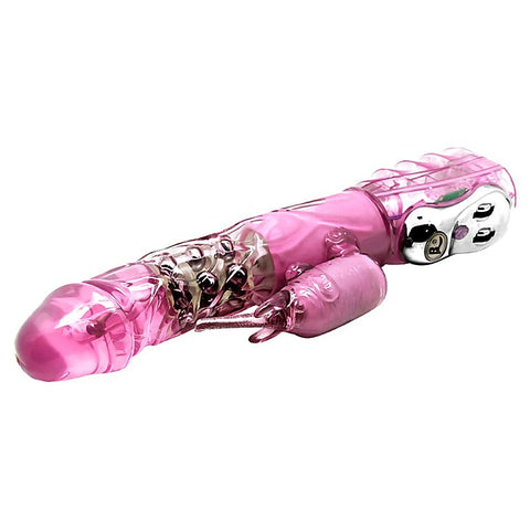 Multi Functions Rabbit Ear Rotating Vibrator by Baile