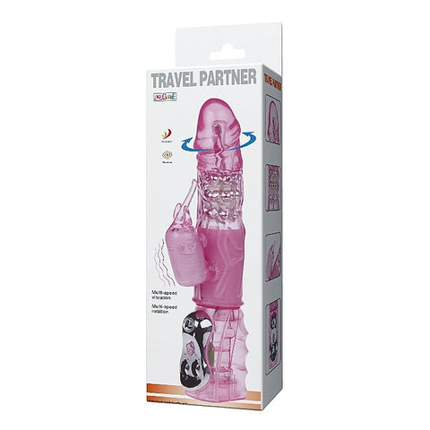Multi Functions Rabbit Ear Rotating Vibrator by Baile