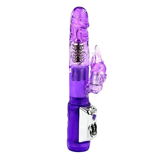 Beaded and Bulbous Shaft Rabbit Massager by Baile