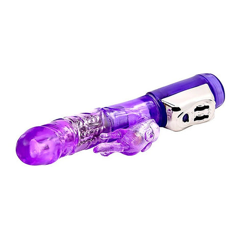 Beaded and Bulbous Shaft Rabbit Massager by Baile