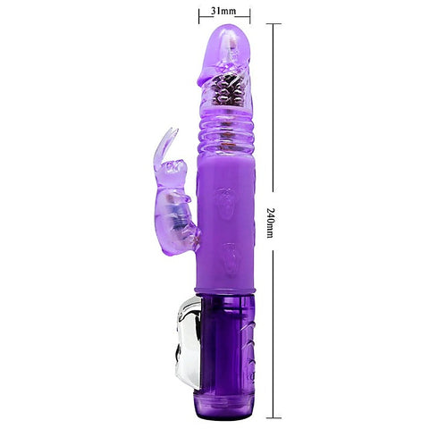 Vibrating Rotating and Thrusting Rabbit Vibrator by Baile