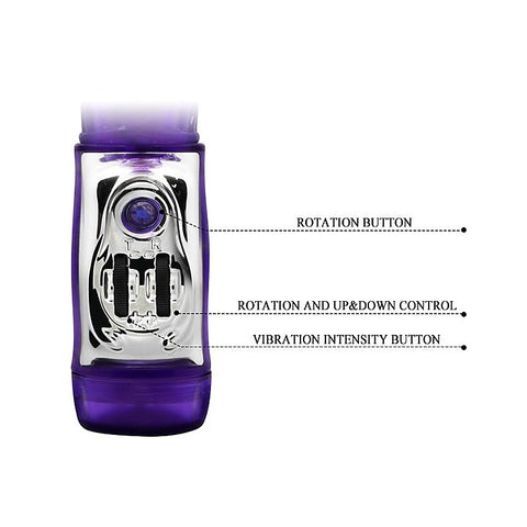 Vibrating Rotating and Thrusting Rabbit Vibrator by Baile