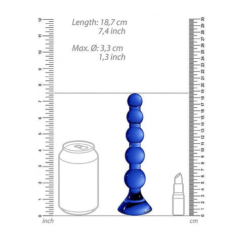 Chrystalino Stretch Anal Play Beads by Shots Toys