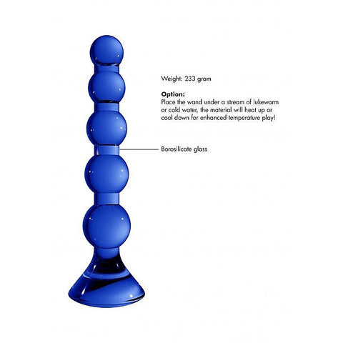Chrystalino Stretch Anal Play Beads by Shots Toys