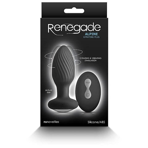 Renegade Alpine Vibrating Butt Plug by NS Novelties