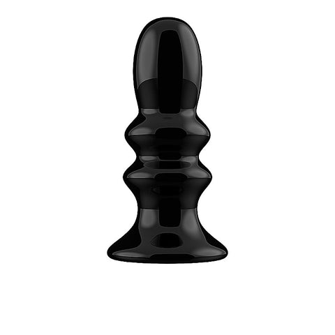 Ribbly Remote Control Rechargeable Glass Vibrator