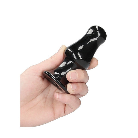 Missy Glass Vibrator With Suction Cup and Remote