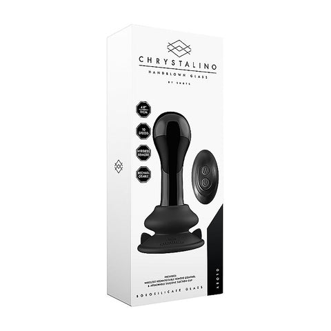 Globy Suction Cup Rechargeable Glass Remote Vibrator