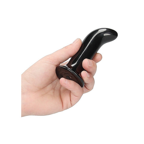 Prickly Rechargeable 10 Functions Glass Vibrator