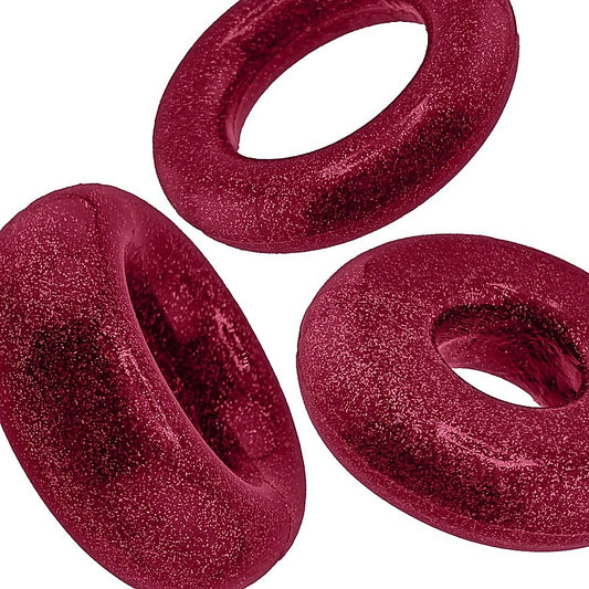Cockpack Multi Design 3 Piece Cock Ring Set by Oxballs