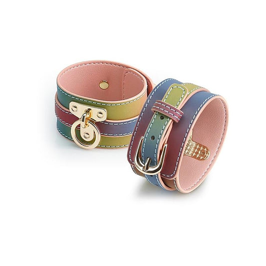 Spectra Bondage Ankle Cuff Rainbow by NS Novelties