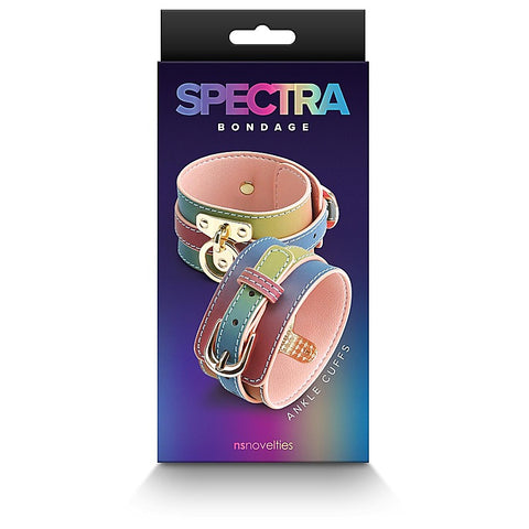 Spectra Bondage Ankle Cuff Rainbow by NS Novelties