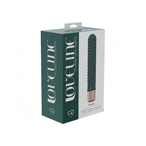 Poise 10 Speed Mini Silicone Vibrator by Shots Toys