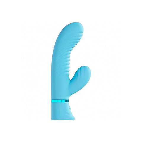Loveline Mystique 10 Speed Ribbed Rabbit by Shots Toys