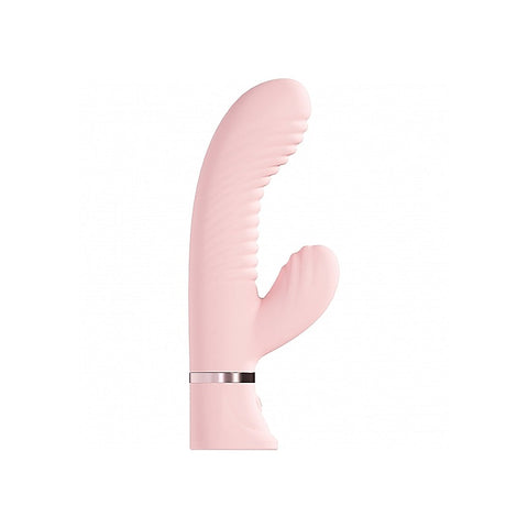 Loveline Mystique 10 Speed Ribbed Rabbit by Shots Toys
