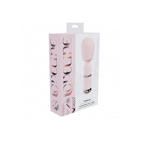 Loveline Velour 10 Functions Mini-Wand Massager