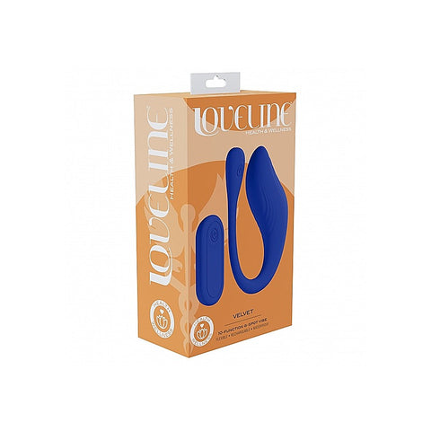 Loveline 10 Function Velvet G-Spot Massager by Shots Toys