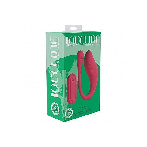 Loveline 10 Function Velvet G-Spot Massager by Shots Toys