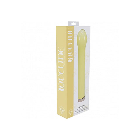 Loveline Celestia Rechargeable Glass Vibrator by Shots Toys