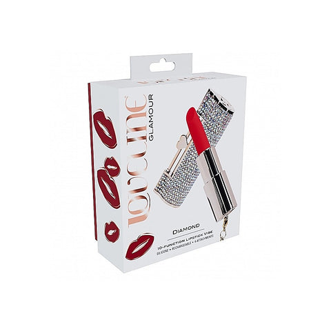 Loveline Diamond 10 Speed Lipstick Vibrator by Shots Toys