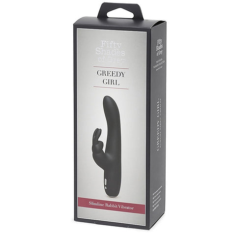 Fifty Shades of Grey Greedy Girl Slimline Rabbit Vibrator