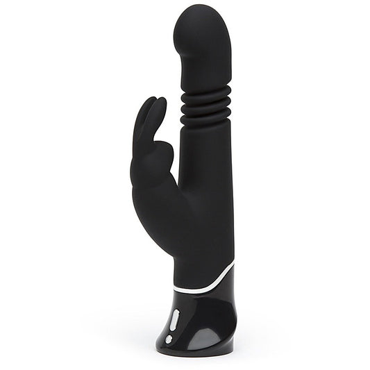 Greedy Girl Thrusting G-Spot Rabbit Vibe by Love Honey