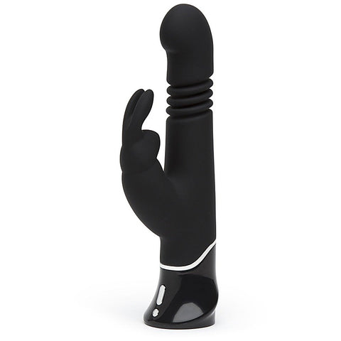 Greedy Girl Thrusting G-Spot Rabbit Vibe by Love Honey