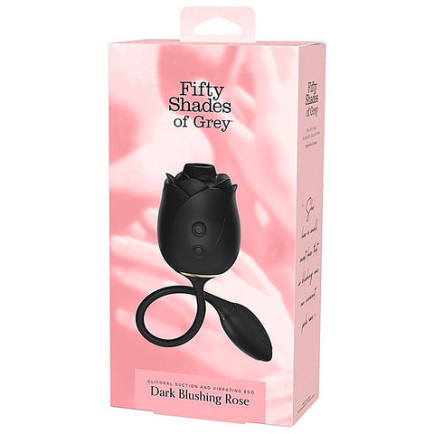Fifty Shades of Grey Dark Blushing Rose Clitoral Massager