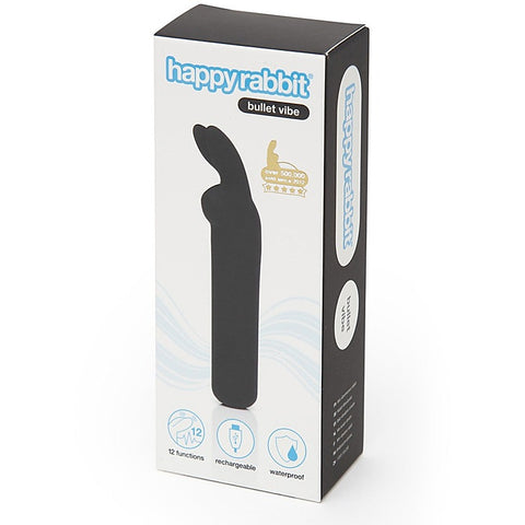 Happy Rabbit Rechargeable Rabbit Ears Bullet Vibe