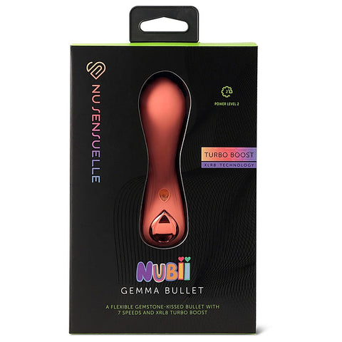 Gemma Nubii Flexible Bullet Massager by Nu Sensuelle