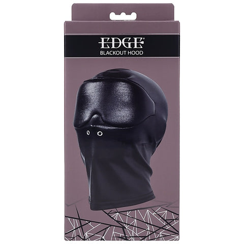 Edge Bondage Play Blackout Hood by Sportsheets
