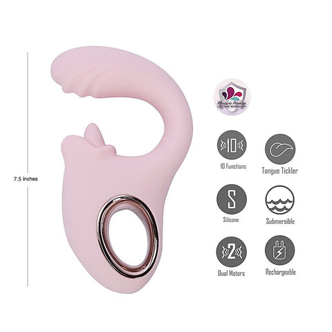 JAYLEE USB Rechargeable Dual Motor G Spot Vibrator