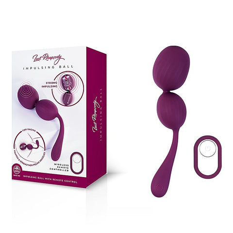 Lust Rhapsody Impulsing Remote Control Kegel Ball by NANMA
