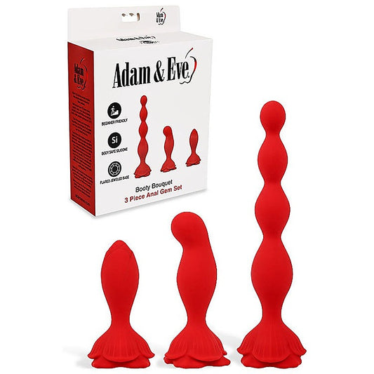 BOOTY BOUQUET Anal Training Kit by Adam & Eve