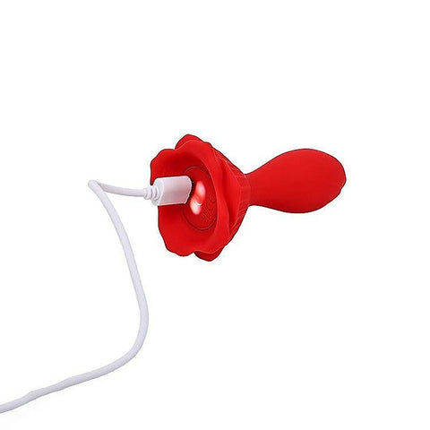 THE ROSEBUD Vibrating Butt Plug by Adam & Eve