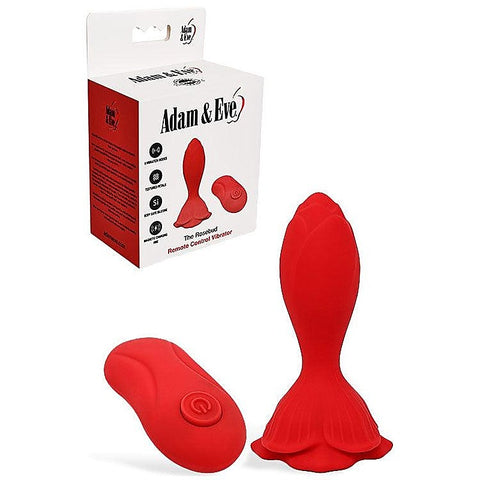 THE ROSEBUD Vibrating Butt Plug by Adam & Eve