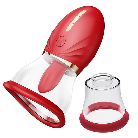 LuvPump Adoramor Licking & Sucking Pump by Shots Toys