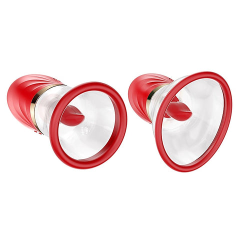 LuvPump Adoramor Licking & Sucking Pump by Shots Toys