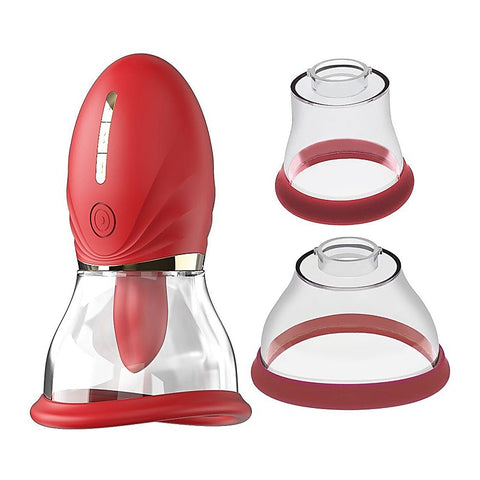 LuvPump Adoramor Licking & Sucking Pump by Shots Toys