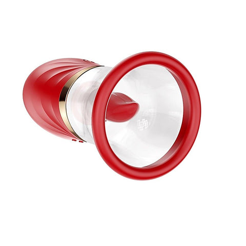 LuvPump Adoramor Licking & Sucking Pump by Shots Toys