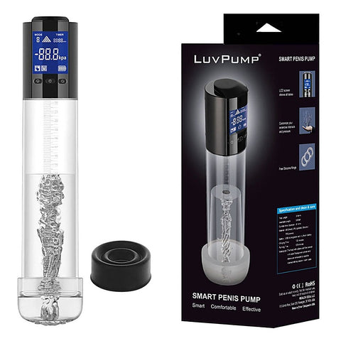 LuvPump Smart USB Rechargeable Automatic Penis Pump