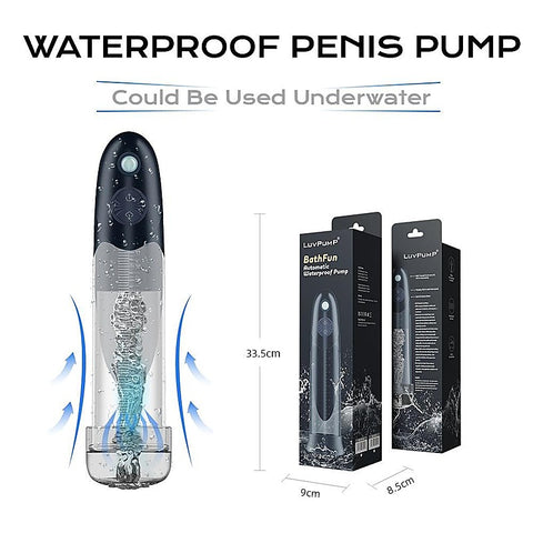 LuvPump BathFun Waterproof Automatic Penis Pump