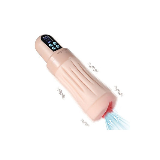 Suctroker Dual Density Vibrating Vaginal Masturbator V3